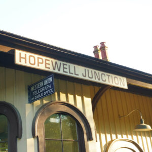 Hopewell Junction sign, Empire State Trail