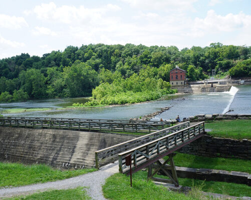 Dam on the C&O Canal Towpath