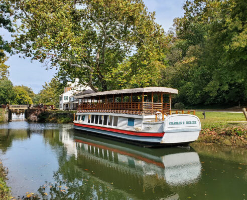 Boat on the C&O canal