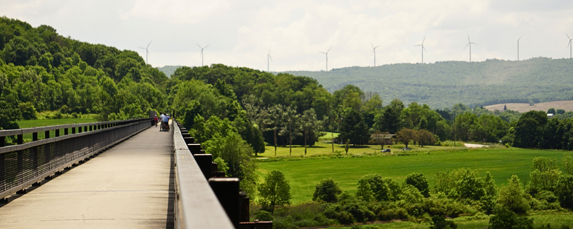 The Salisbury Viaduct near Meyersdale on the GAP