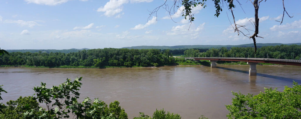 Missouri River from Katy Trail