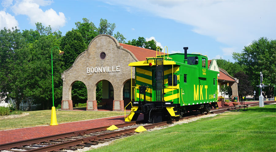 Boonville train depot