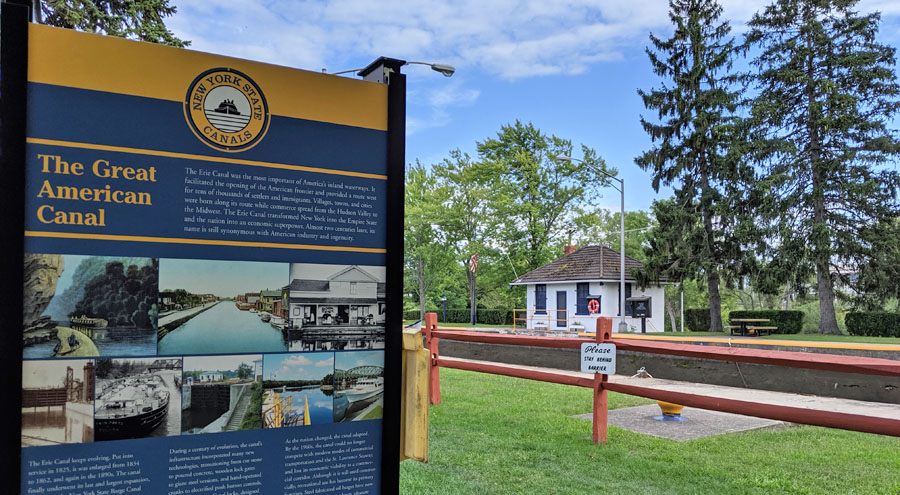 Great American Canal sign