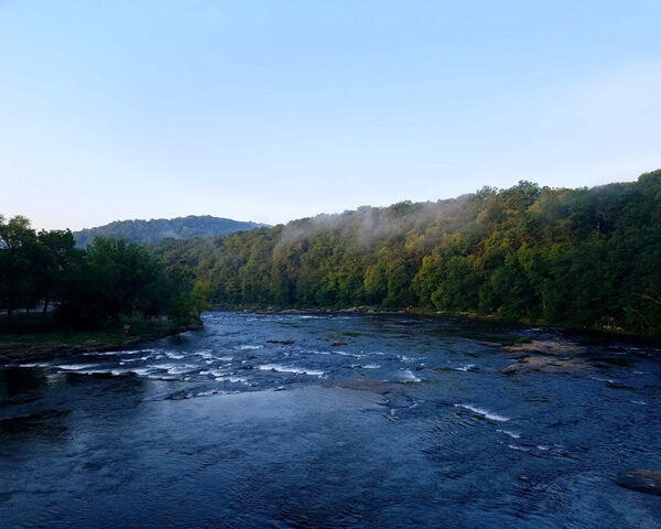 river overlook from GAP Trail