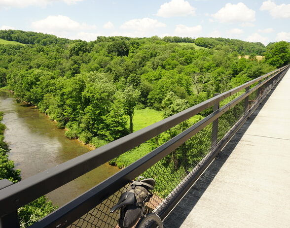 riding on a GAP viaduct