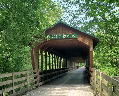 Ohio trail bridge of dreams